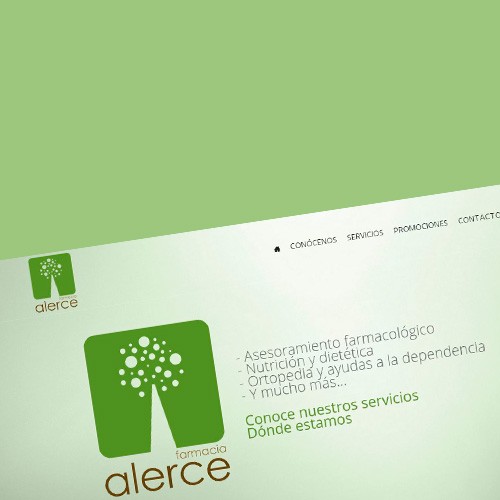 Nueva Web y Tienda Online de Farmacia Alerce