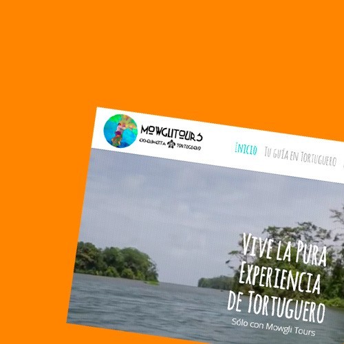 Identidad corporativa, desarrollo web y presencia online de Mowglitours